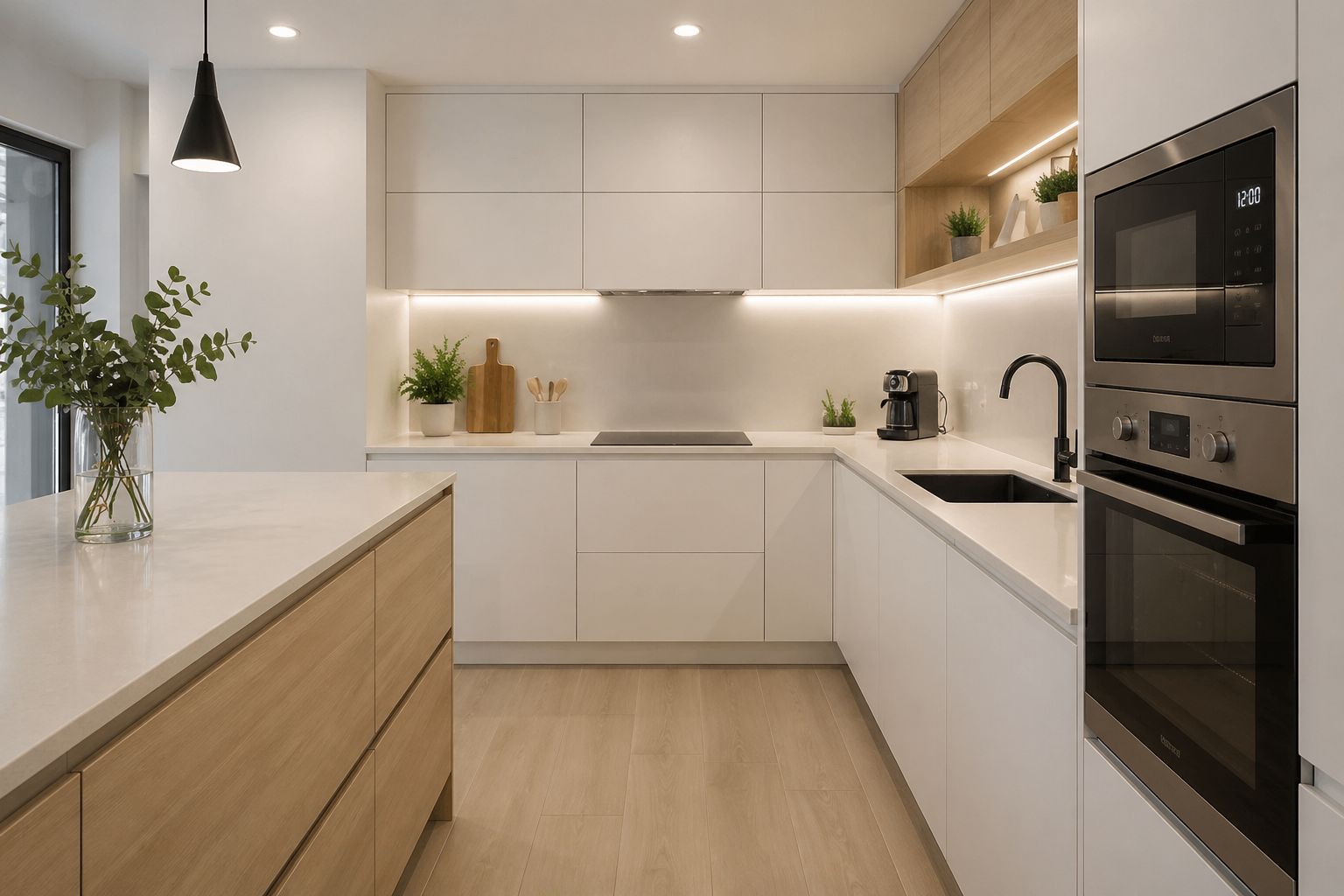 Ideas para reformar una cocina en Castelldefels y aprovechar mejor el espacio